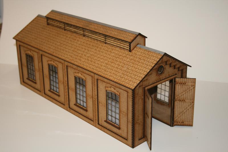 O GAUGE ENGINE SHED GER